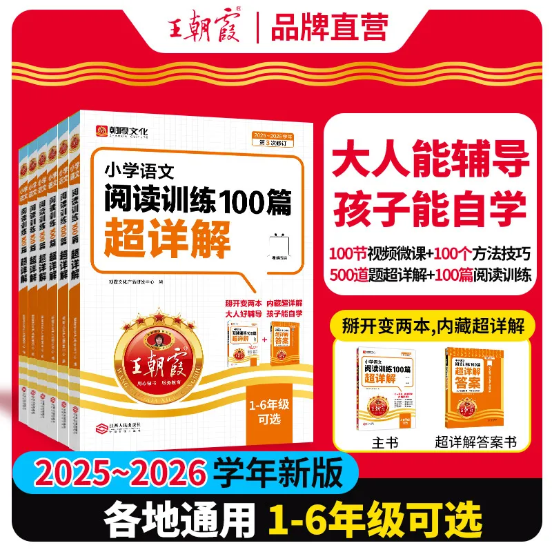 王朝霞小学语文阅读训练100篇超详解